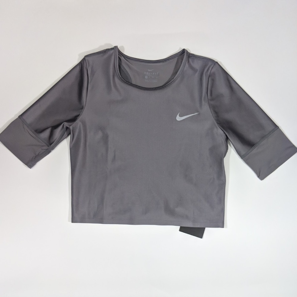 Nike Crewneck Crop Running Top Size X-Small